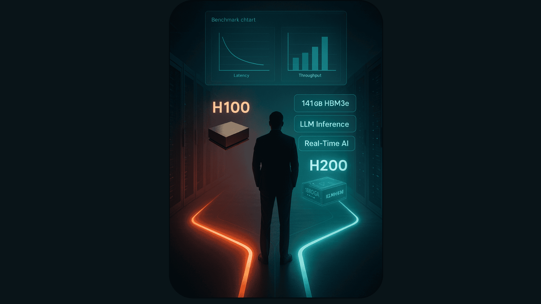 H100 vs H200 Specs : Synthetic vs Real-World Benchmarks in GPU Testing