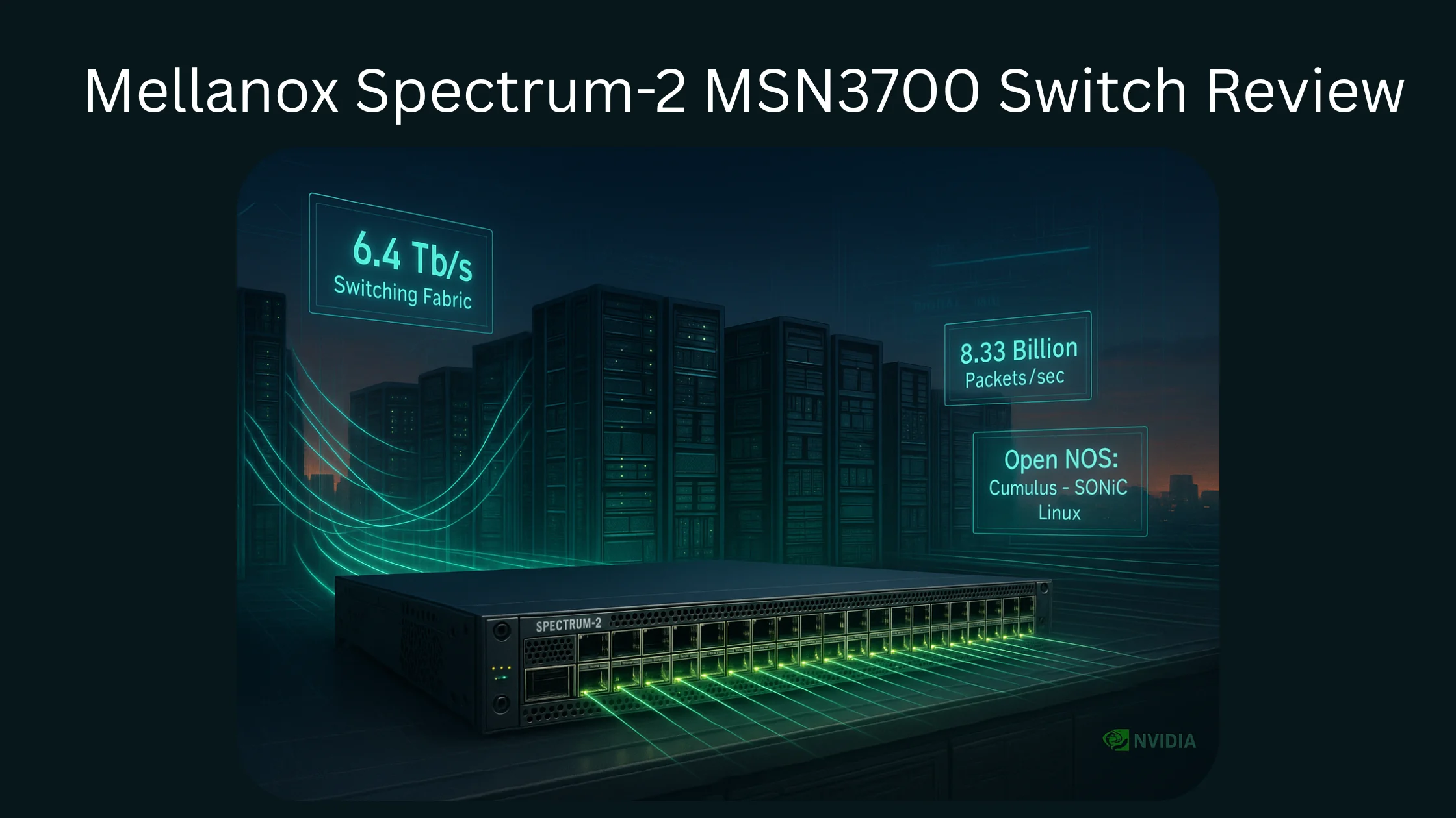 Mellanox Spectrum-2 MSN3700 Switch Review: 32x200G Spine Powerhouse Tested Mellanox Spectrum-2 MSN3700 Switch Review: 32x200G Spine Powerhouse Tested